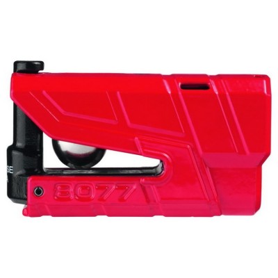 Zámek na kotoučovou brzdu s alarmem ABUS Granit Detecto X-Plus 8077, červený
